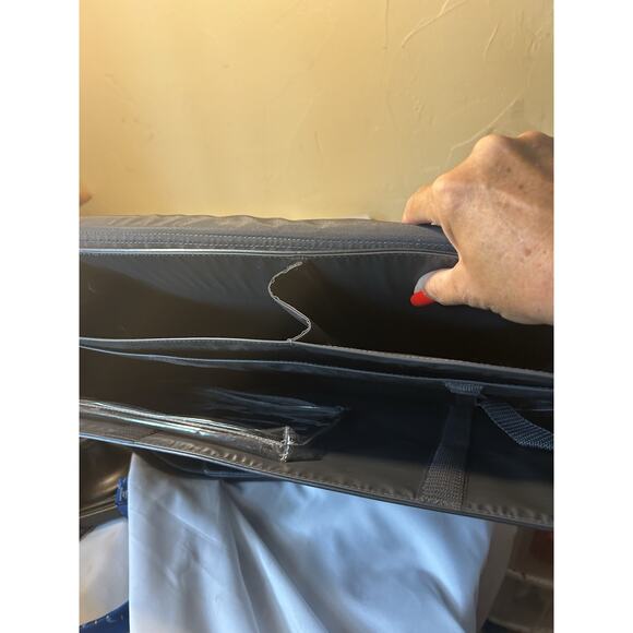 Mary Kay Consultant COLOR CASE Travel Bag Tote Bag Large 14” Black Organizer - Picture 8 of 13